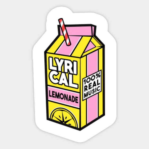 LYRICAL LEMONADE MERCH Lyrical Lemonade Sticker TeePublic